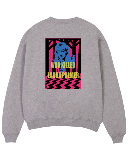 THE OVERSIZED SWEATER „PALMER“  HEATHER GREY