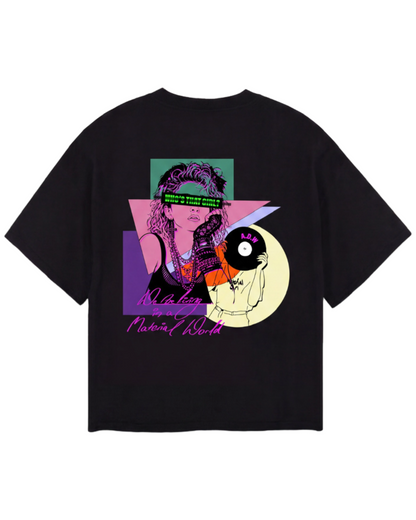 PREORDER – THE BOXY SHIRT „MATERIAL GIRL"